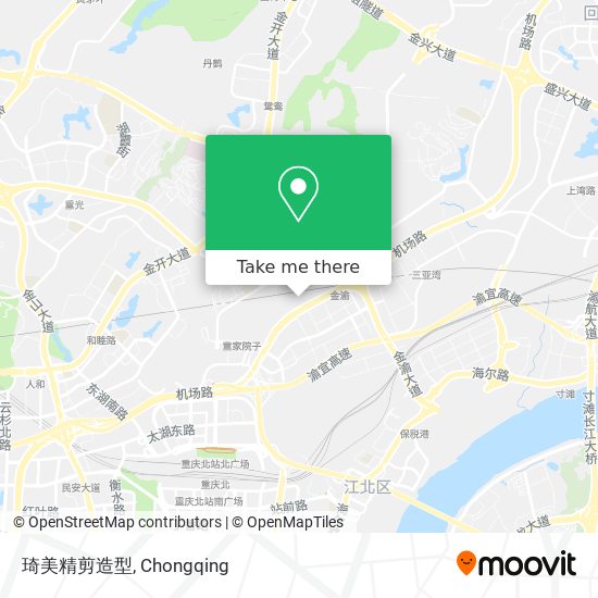 琦美精剪造型 map