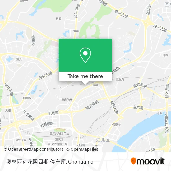 奥林匹克花园四期-停车库 map