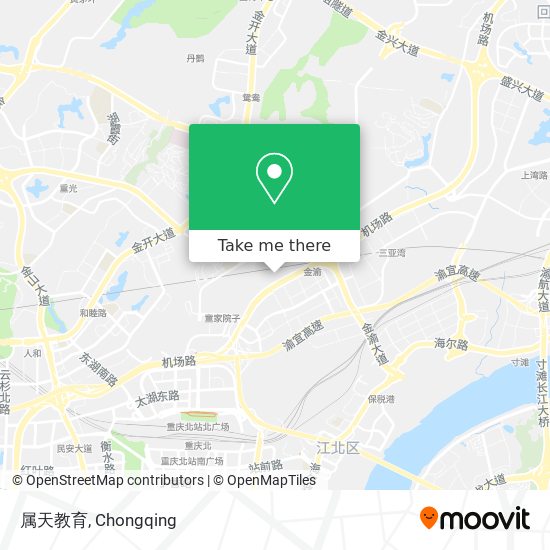 属天教育 map