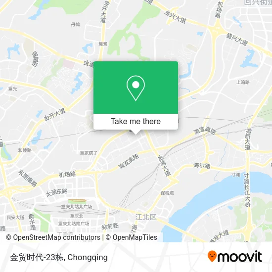 金贸时代-23栋 map