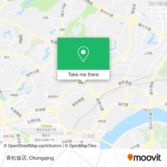 青松饭店 map