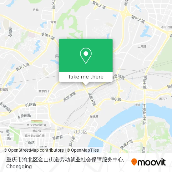 重庆市渝北区金山街道劳动就业社会保障服务中心 map