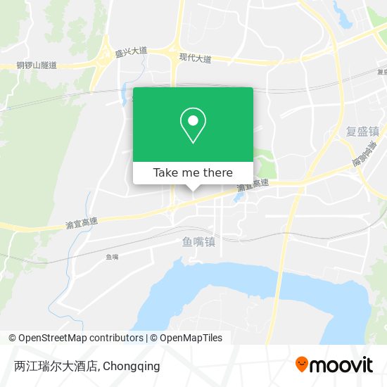 两江瑞尔大酒店 map