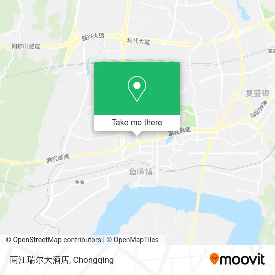 两江瑞尔大酒店 map