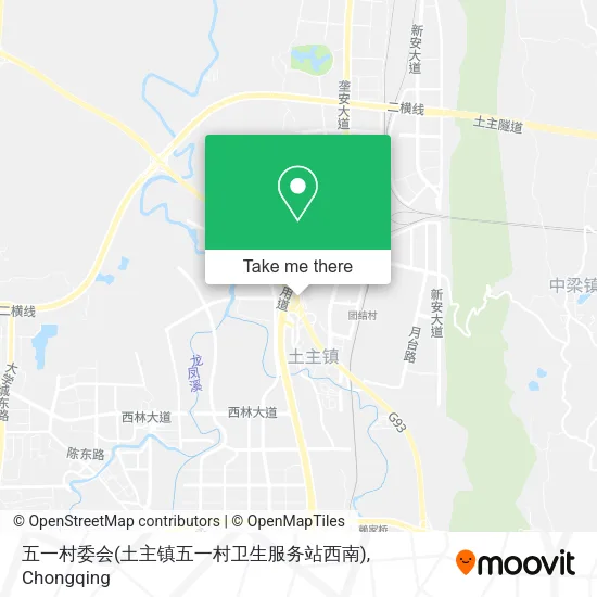 五一村委会(土主镇五一村卫生服务站西南) map