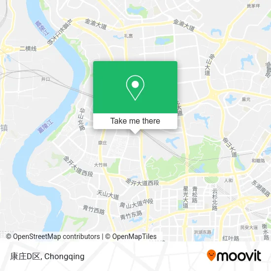 康庄D区 map