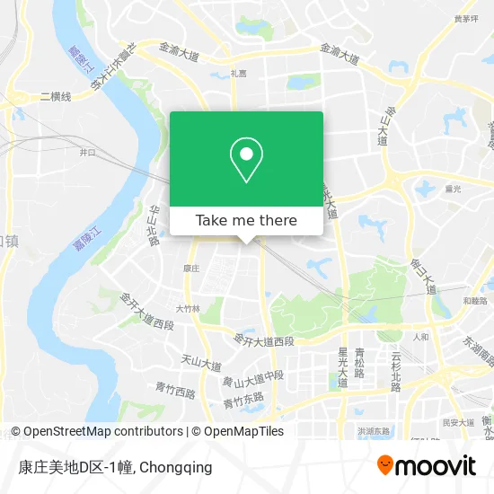 康庄美地D区-1幢 map