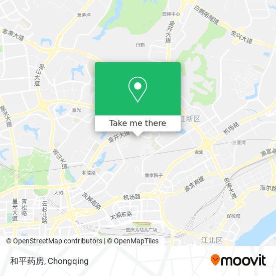 和平药房 map
