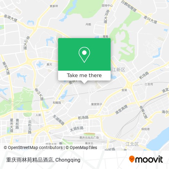 重庆雨林苑精品酒店 map