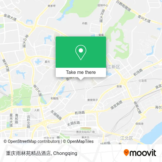 重庆雨林苑精品酒店 map