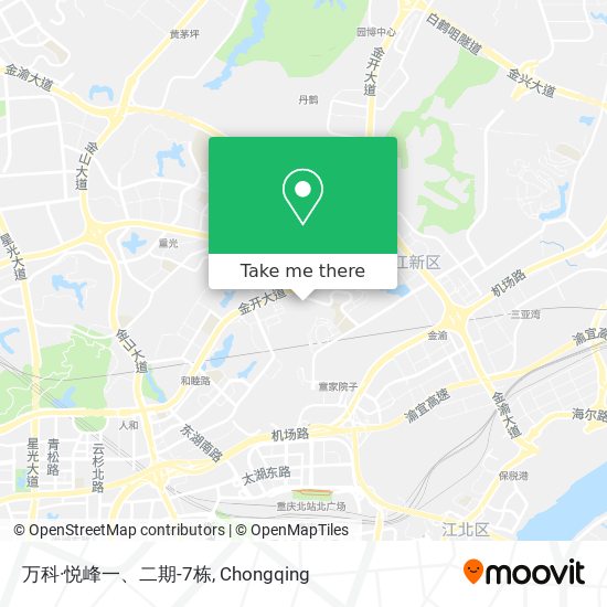 万科·悦峰一、二期-7栋 map