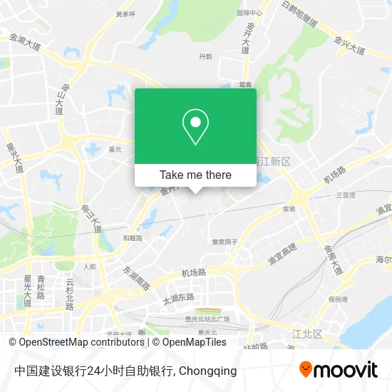 中国建设银行24小时自助银行 map
