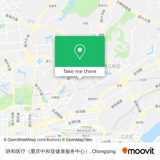 静和医疗（重庆中和亚健康服务中心） map