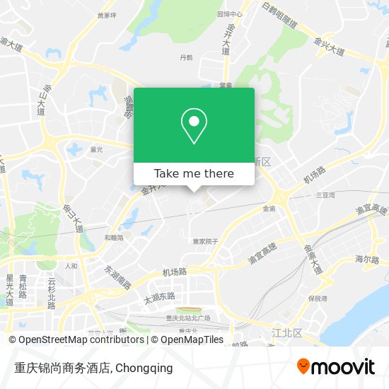 重庆锦尚商务酒店 map