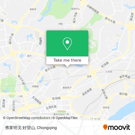弗莱明戈·好望山 map