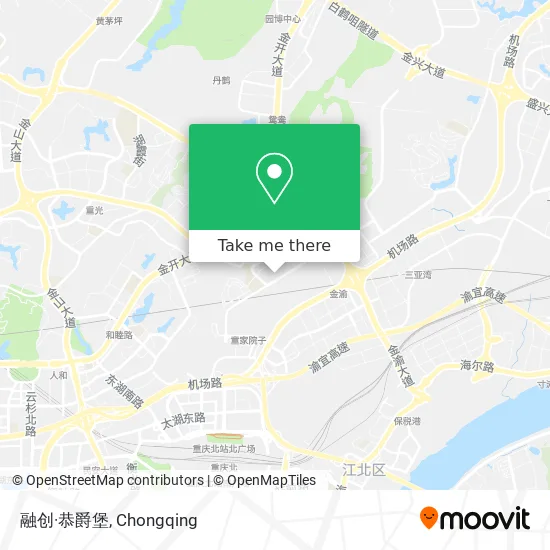 融创·恭爵堡 map