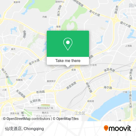 仙境酒店 map