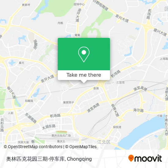 奥林匹克花园三期-停车库 map