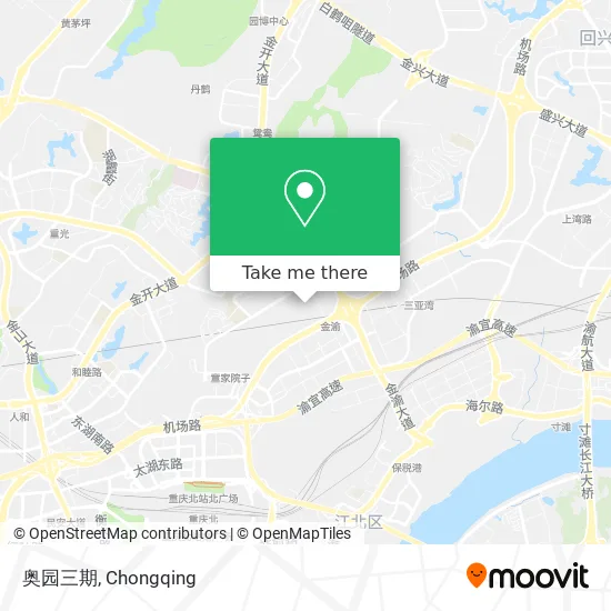 奥园三期 map