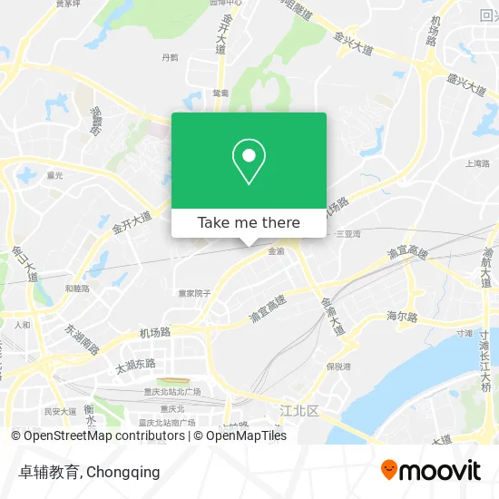 卓辅教育 map