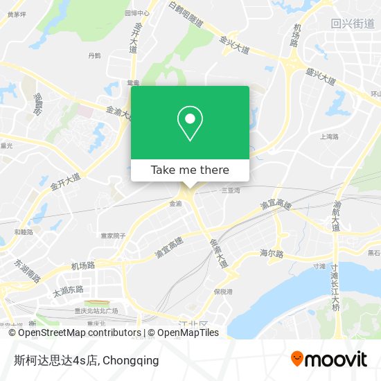 斯柯达思达4s店 map