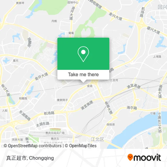 真正超市 map