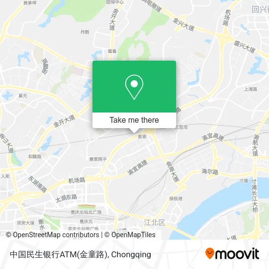 中国民生银行ATM(金童路) map