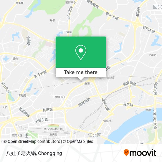 八娃子老火锅 map