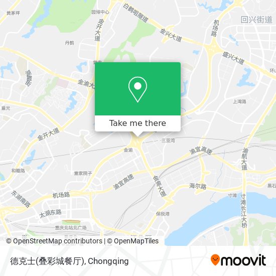 德克士(叠彩城餐厅) map
