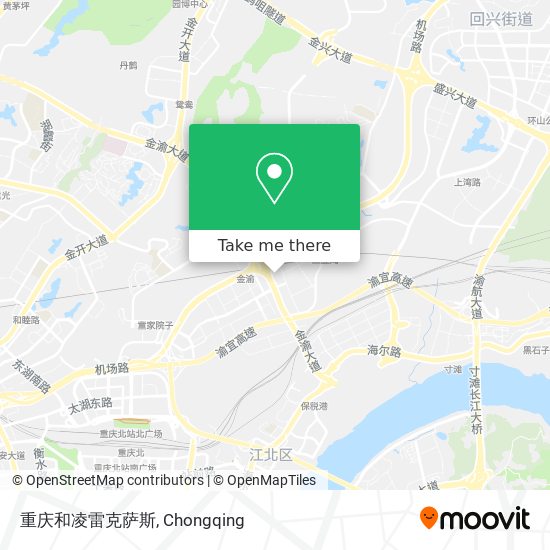 重庆和凌雷克萨斯 map