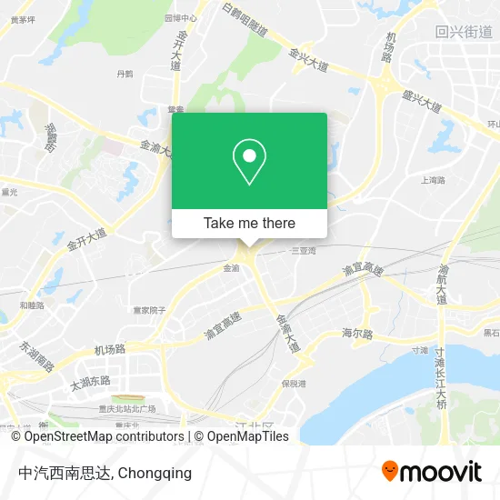中汽西南思达 map