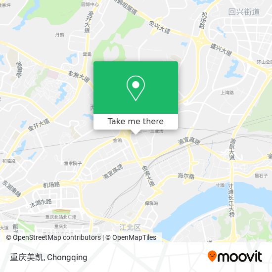 重庆美凯 map