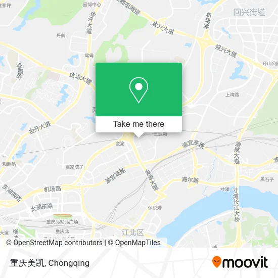 重庆美凯 map