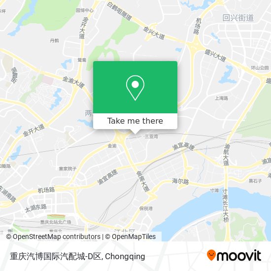 重庆汽博国际汽配城-D区 map