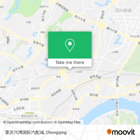 重庆汽博国际汽配城 map