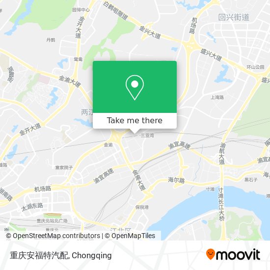 重庆安福特汽配 map