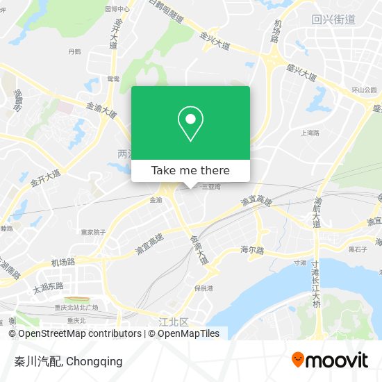 秦川汽配 map