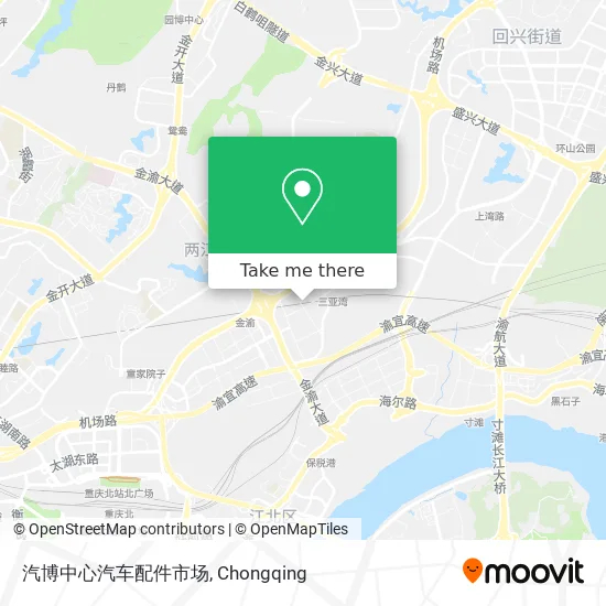 汽博中心汽车配件市场 map