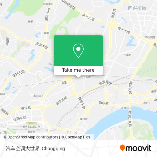 汽车空调大世界 map