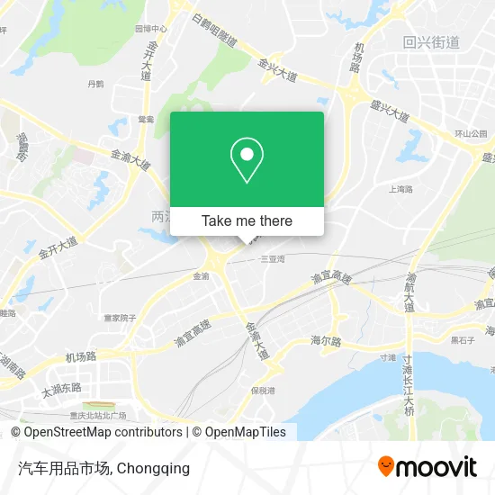 汽车用品市场 map