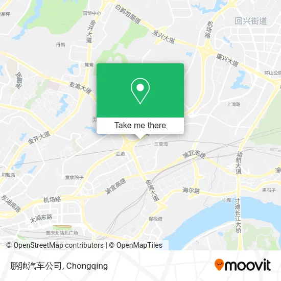 鹏驰汽车公司 map