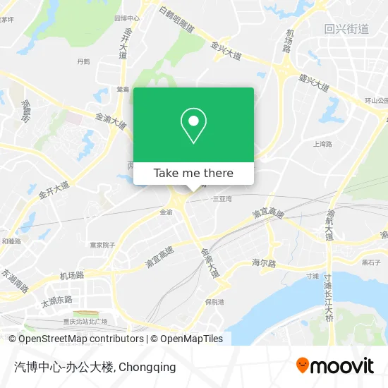 汽博中心-办公大楼 map