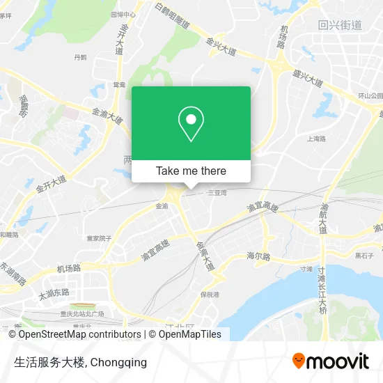 生活服务大楼 map