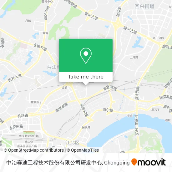中冶赛迪工程技术股份有限公司研发中心 map