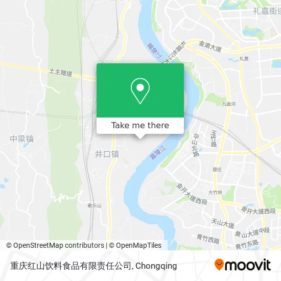 重庆红山饮料食品有限责任公司 map