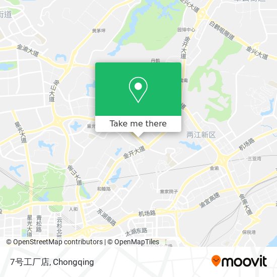 7号工厂店 map