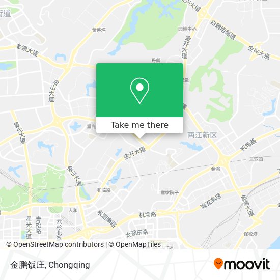 金鹏饭庄 map