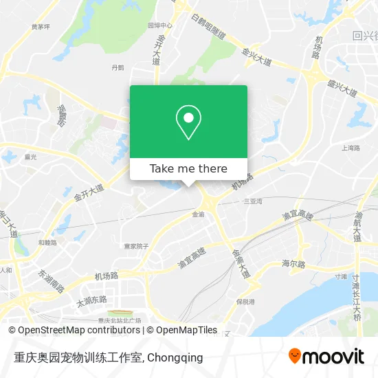 重庆奥园宠物训练工作室 map