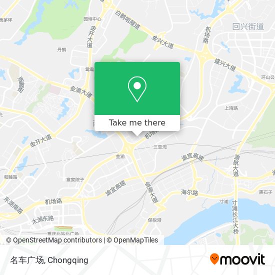 名车广场 map