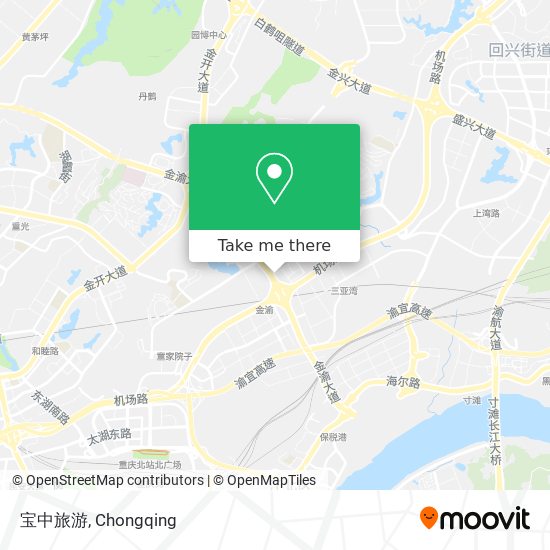 宝中旅游 map